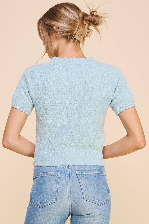 Soft Cloud Short Sleeve - Winter Sky