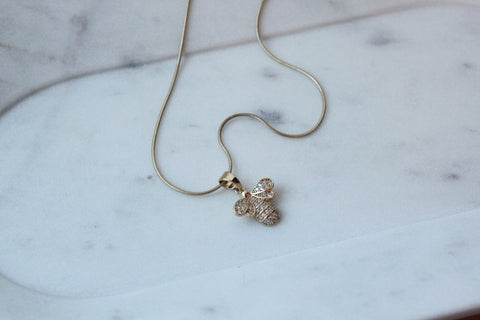 Bee Pendant Necklace