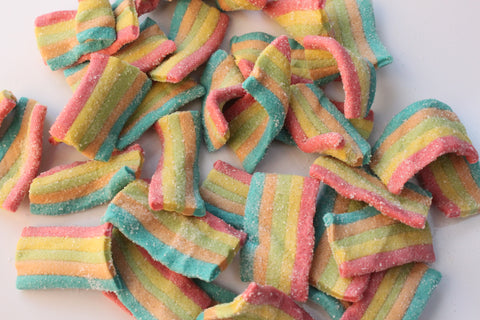 Sour Rainbow Belt Bites