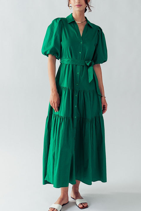 Elsie Puff Sleeve Dress