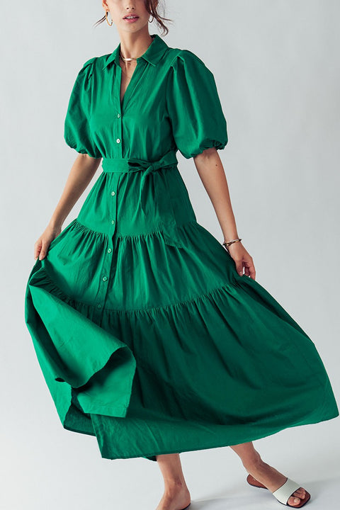 Elsie Puff Sleeve Dress