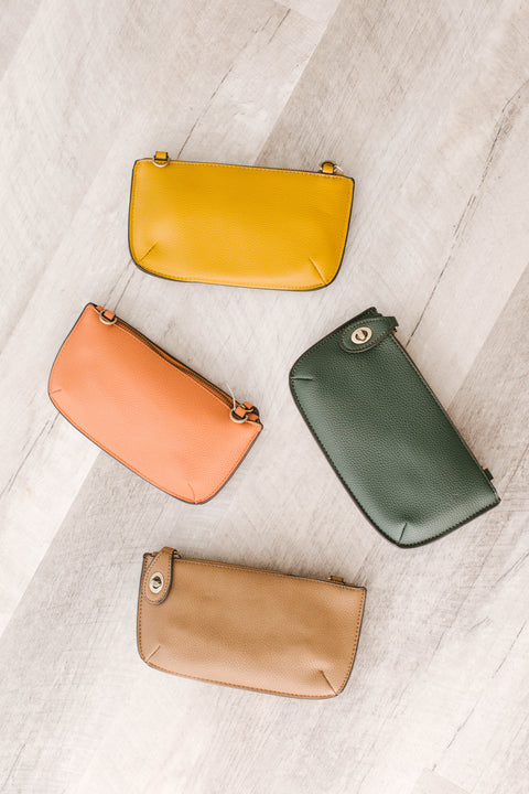 Crossbody Wristlet Clutch