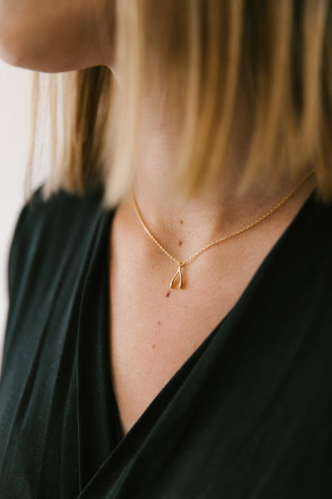 Wishbone Necklace