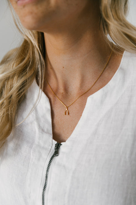 Wishbone Necklace