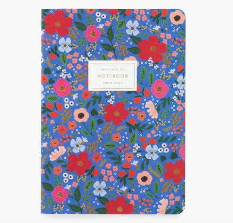 Wild Rose Notebooks Set/3