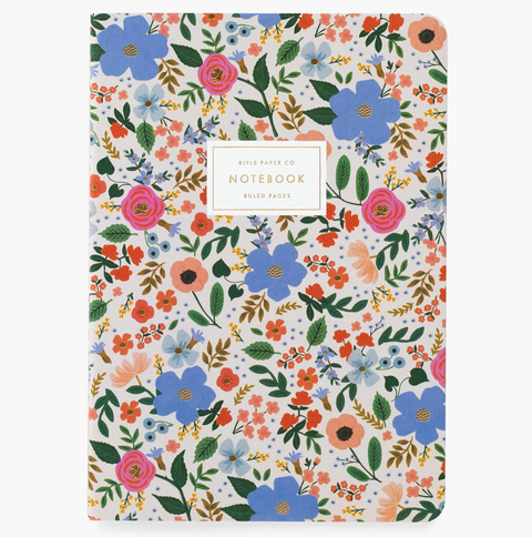 Wild Rose Notebooks Set/3
