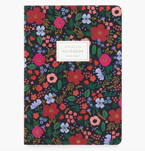 Wild Rose Notebooks Set/3