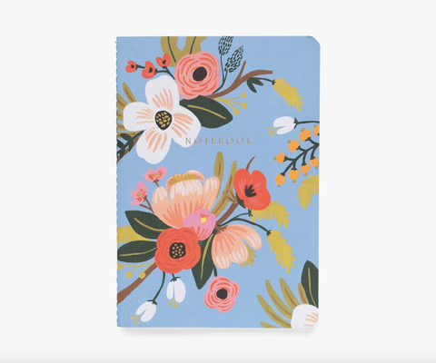 Lively Floral Notebooks Set/3