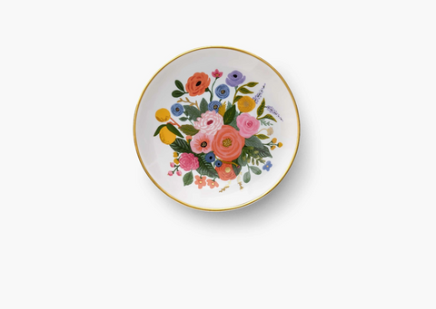 Garden Party Bouquet Ring Dish