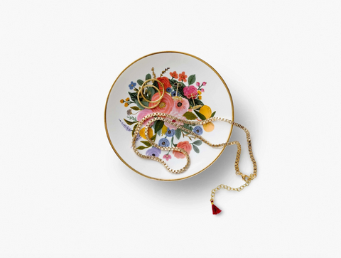 Garden Party Bouquet Ring Dish