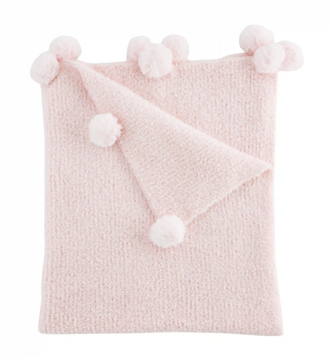 Pink Chenille Blanket