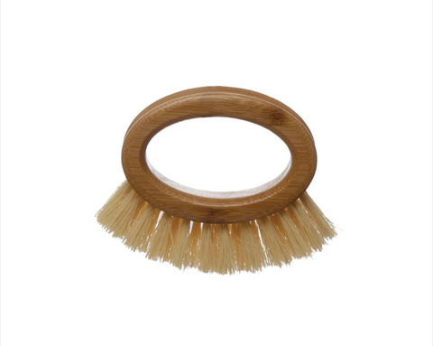 Bamboo Brush W/Wood Handle