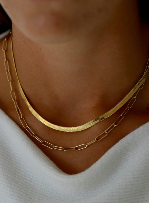 Katie Waltman Paper Clip Chain
