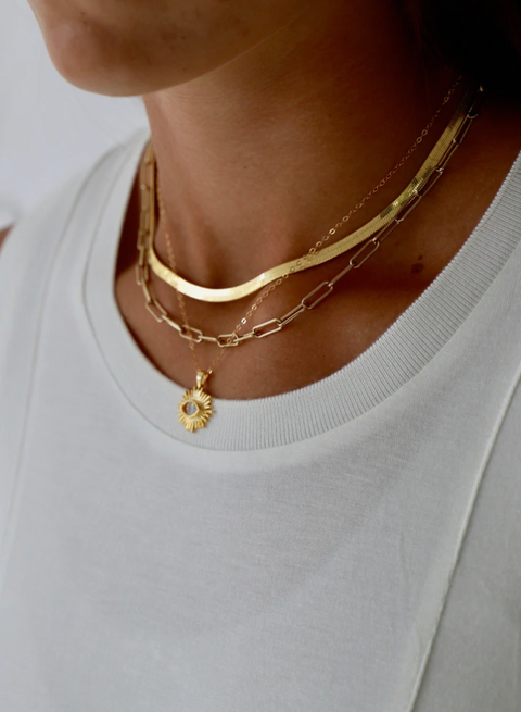 Katie Waltman Paper Clip Chain