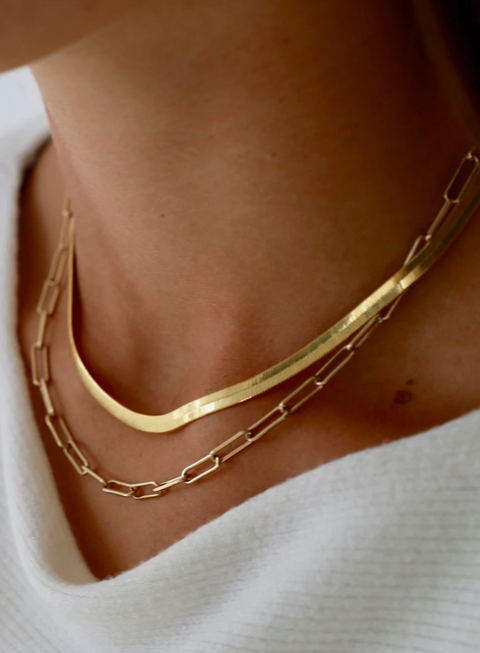 Katie Waltman Paper Clip Chain