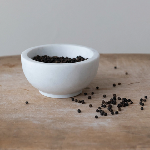 White Marble Bowl