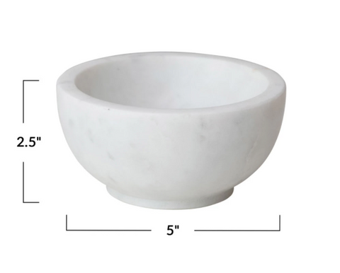 White Marble Bowl