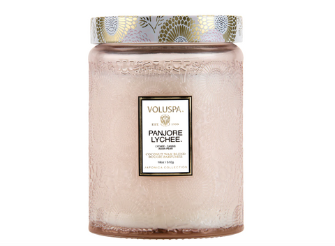 Voluspa 18 Oz Large Jar Pajore Lychee