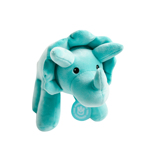Velveteen Dino Toy Blue