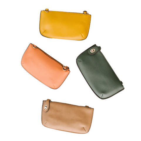 Crossbody Wristlet Clutch