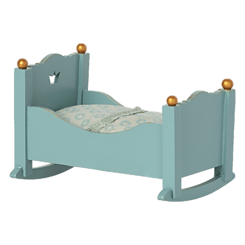 Cradle Baby Mouse Blue