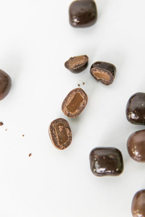 Mixed Chocolate Sea Salt Caramels