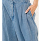 PLEATED BAGGY PANTS