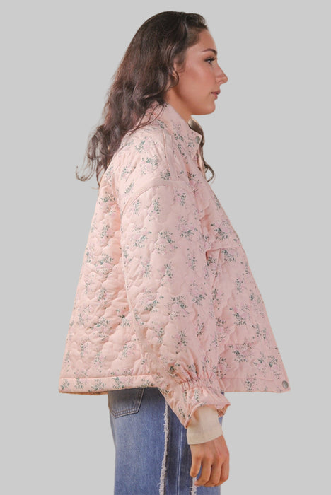 Floral Quilted Jacket