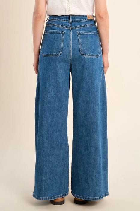 Woven Denim Pant