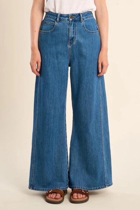 Woven Denim Pant