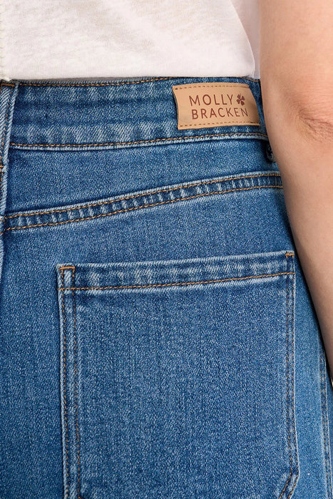 Woven Denim Pant