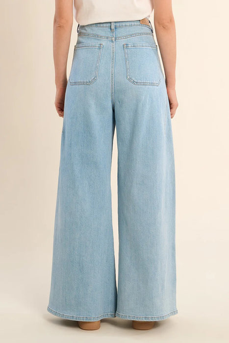 Woven Denim Pant