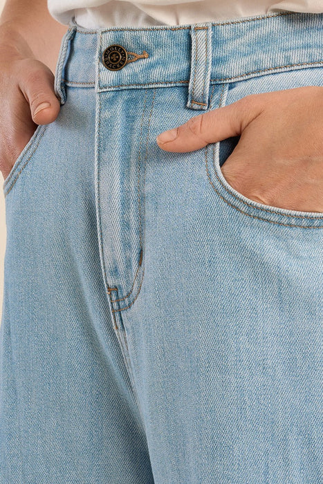 Woven Denim Pant