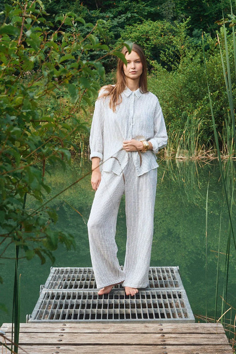 Button Down Shirt and Pant Set