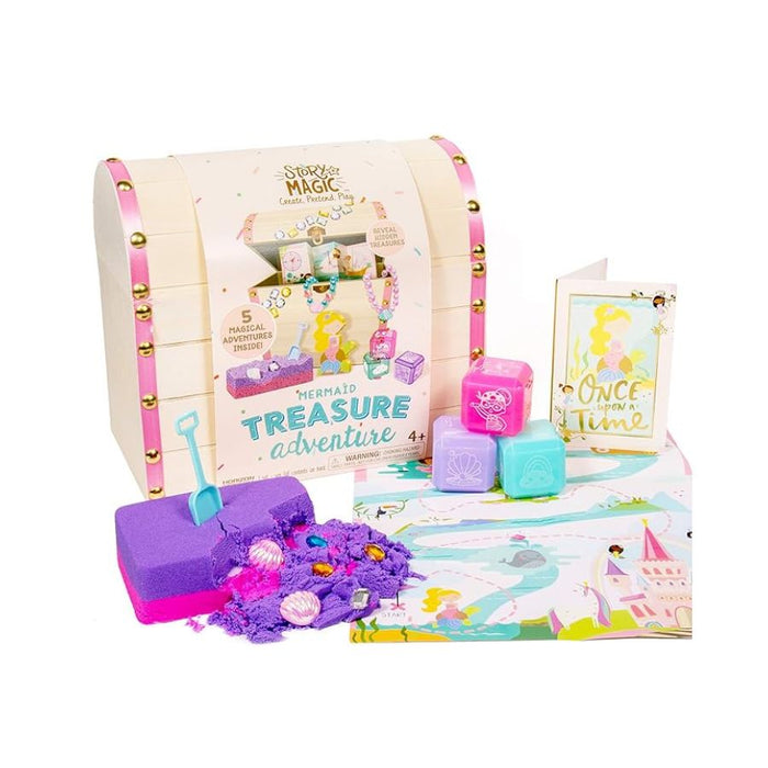 Mermaid Wooden Treasure Adventure