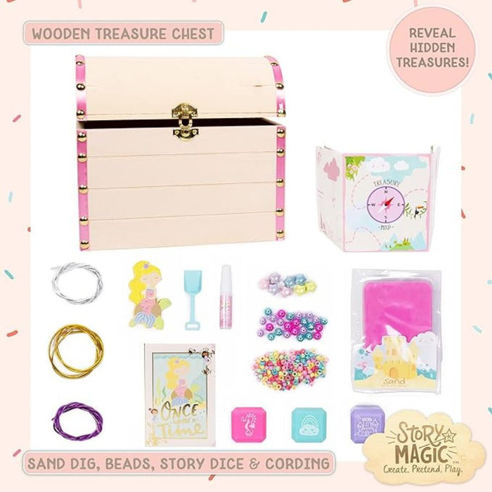 Mermaid Wooden Treasure Adventure