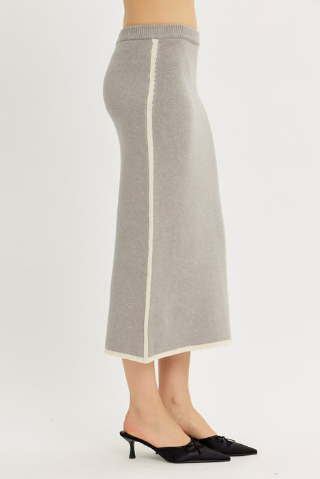 Silhouette Sweater Pencil Skirt