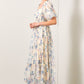 SQ NK FLORAL MAXI DRESS