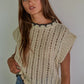 MIREILLE VEST TOP SWEATER