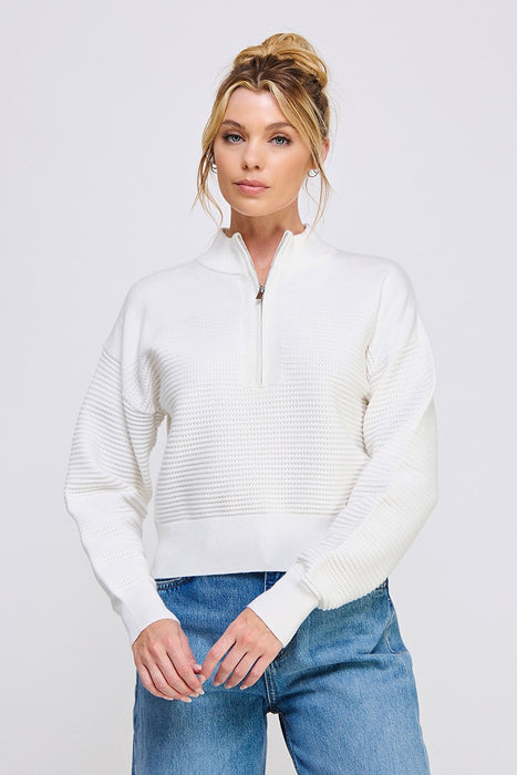 Dolman Zip Top