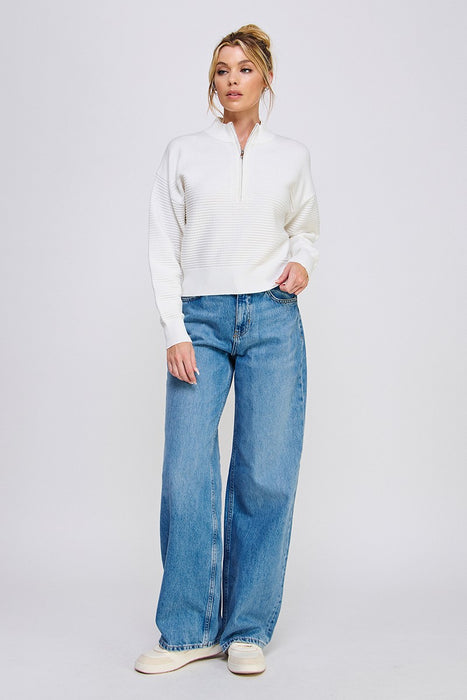Dolman Zip Top