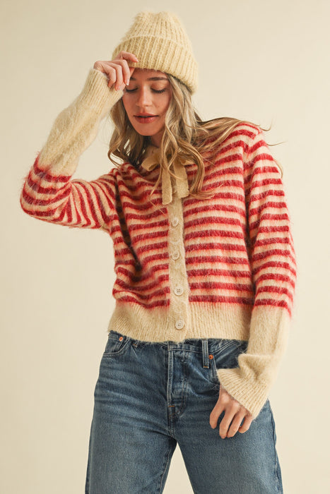 Striped Tie Top