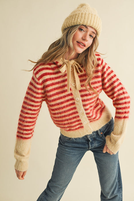 Striped Tie Top