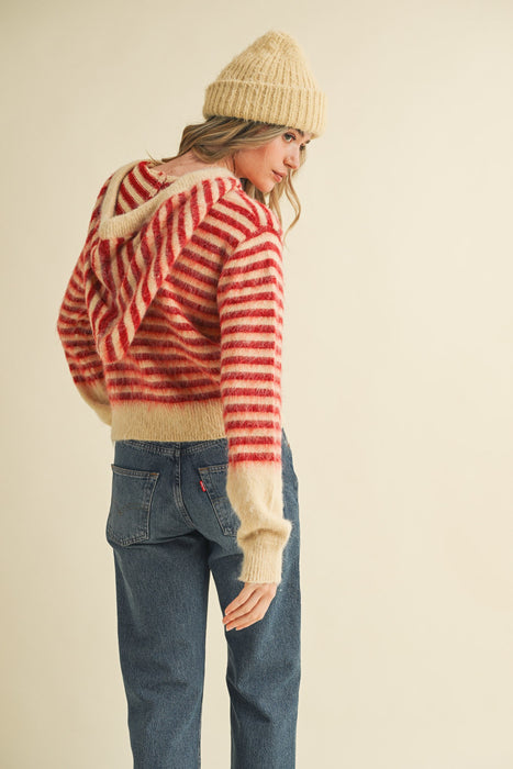 Striped Tie Top