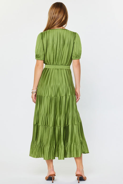 Pleated Maxi Dress
