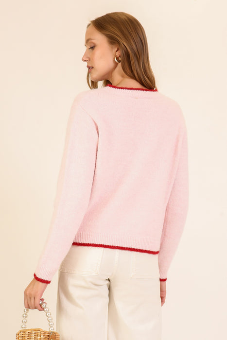 Heart Button Cardigan