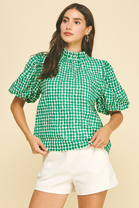 Polka Dot Blouse