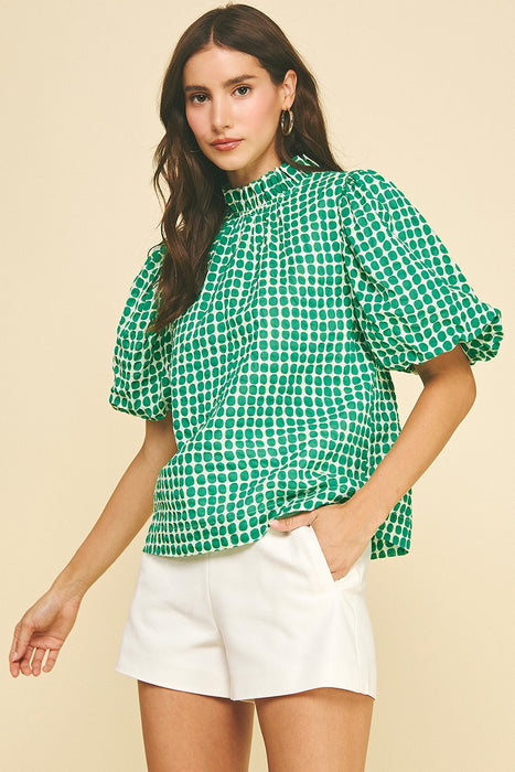 Polka Dot Blouse