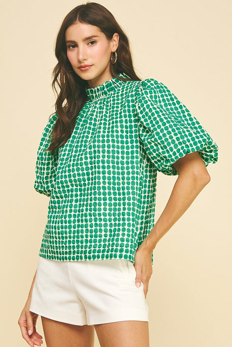 Polka Dot Blouse