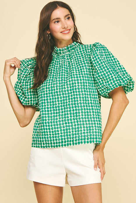 Polka Dot Blouse